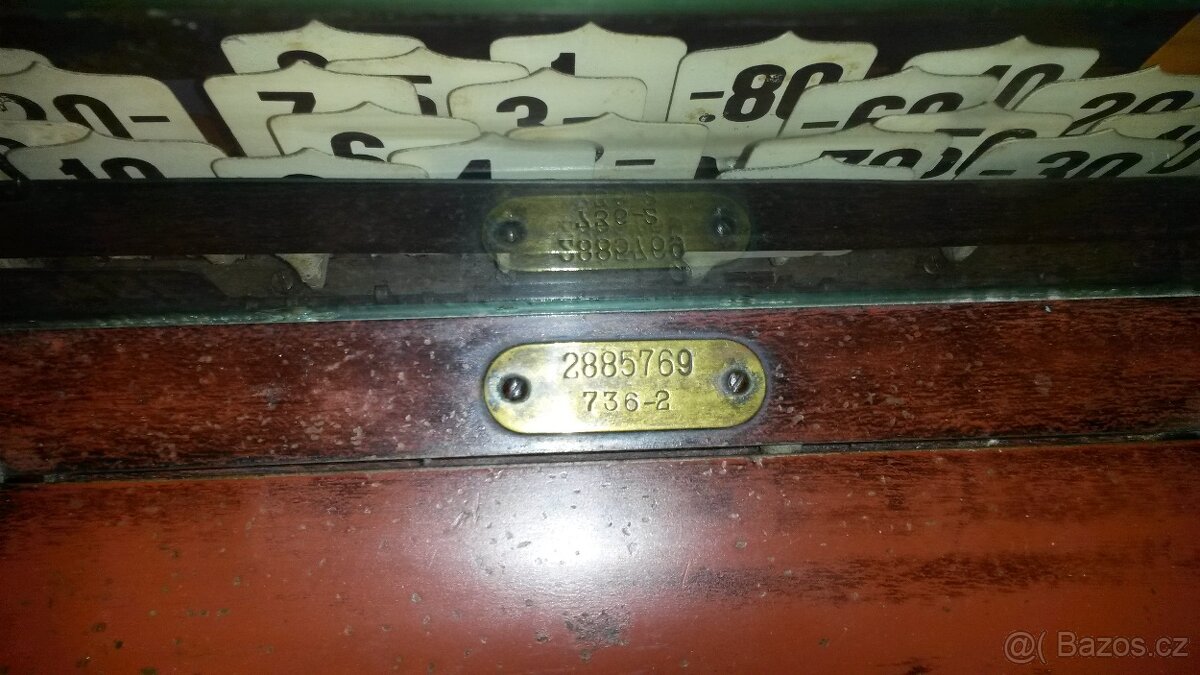 NCR Registrační stará pokladna, USA, National - 2