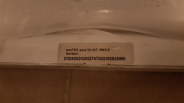 Kotel Vaillant ecoTEC plus na nahradní díly - 2