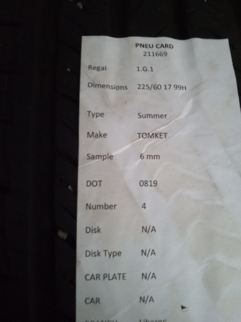 Letní pneumatiky - 2