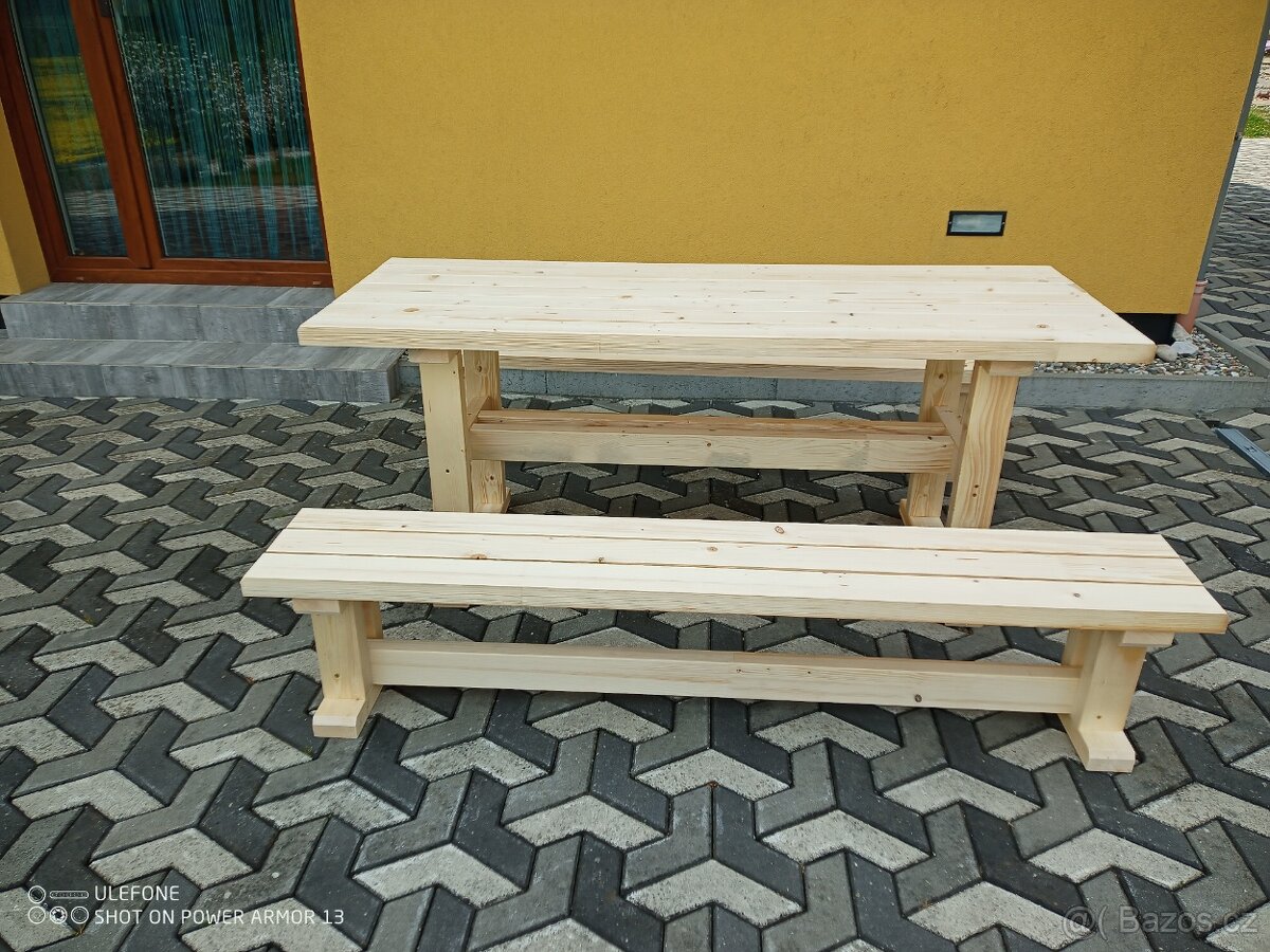 Zahradní nábytek ,lavice - 2