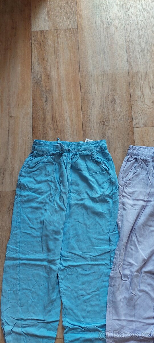Dívčí kalhoty - 2, velikost: 134 - 2