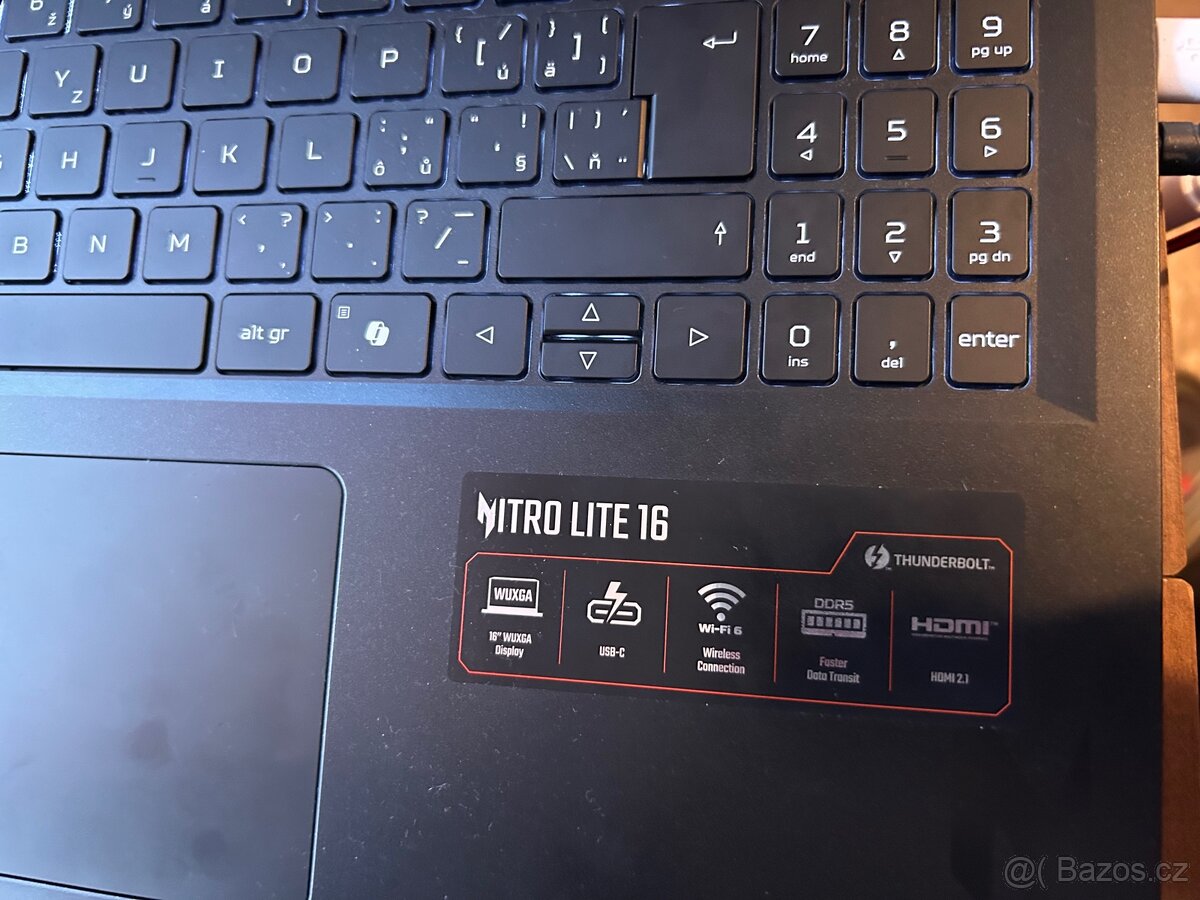 Notebook Nitro lite 16 - 2