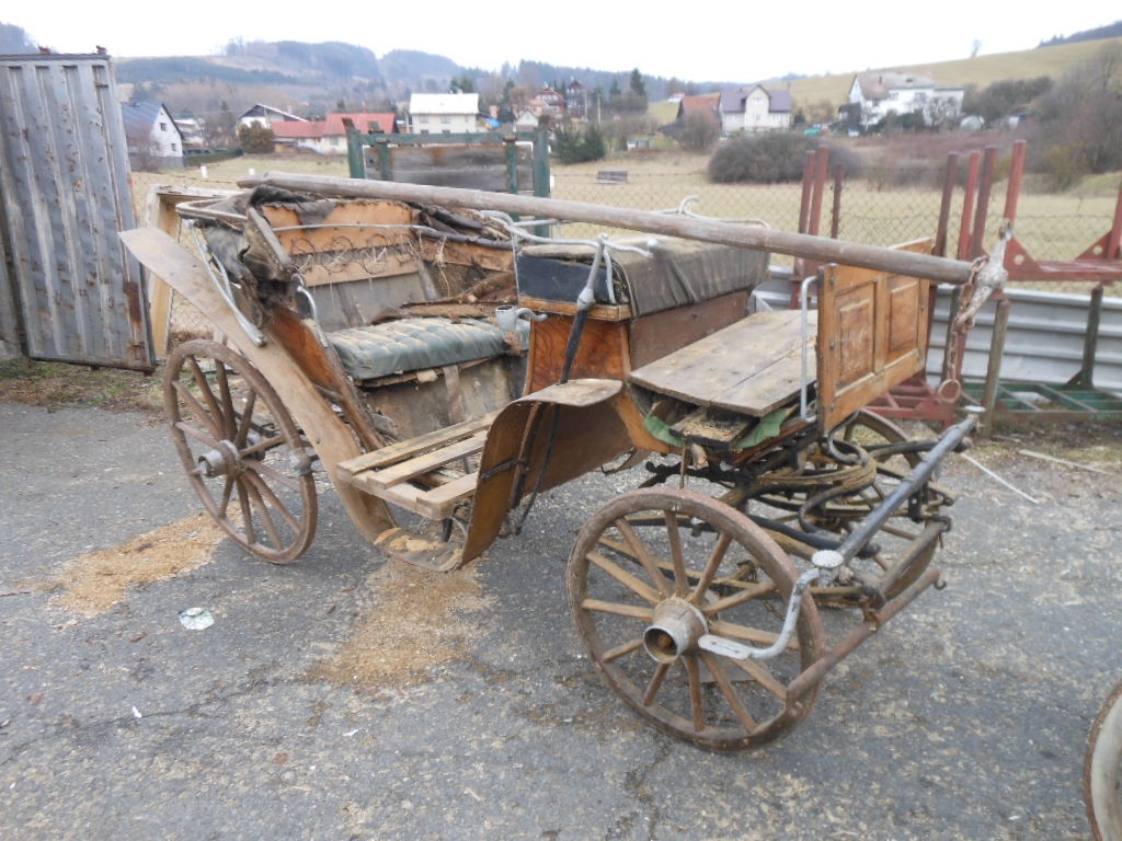 KOČÁR-BRYČKA ZA KONĚ - 2