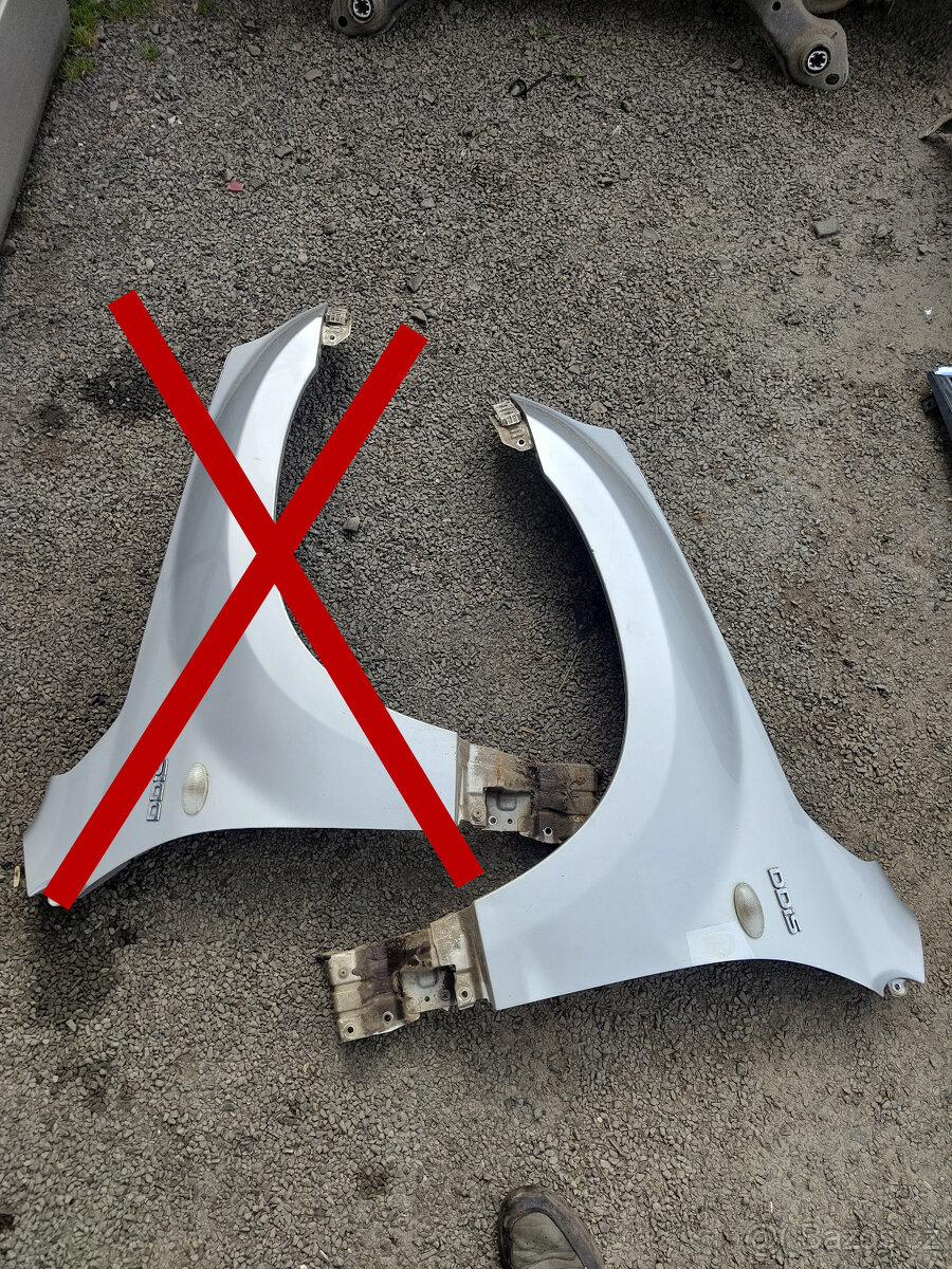 Karosářské díly Grand Vitara II - Z2S C02 - 2