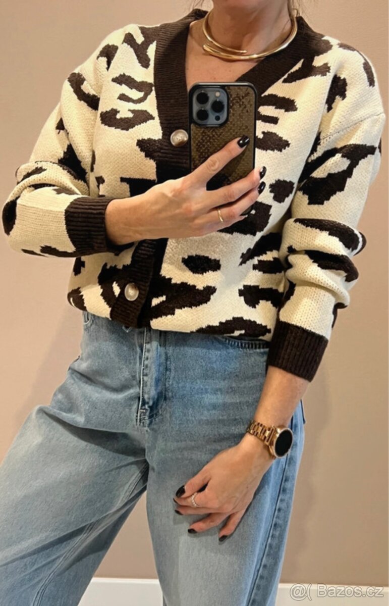 Stylový kardigan - 2
