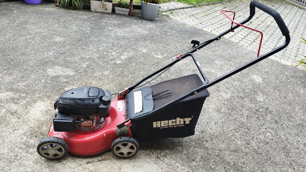 Prodám benzínovou sekačku Hecht - 2