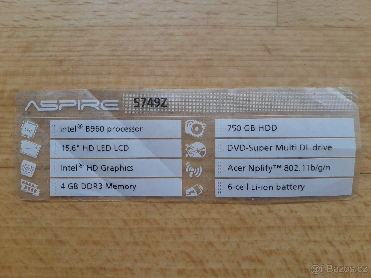 Acer Aspire 5749Z - 2