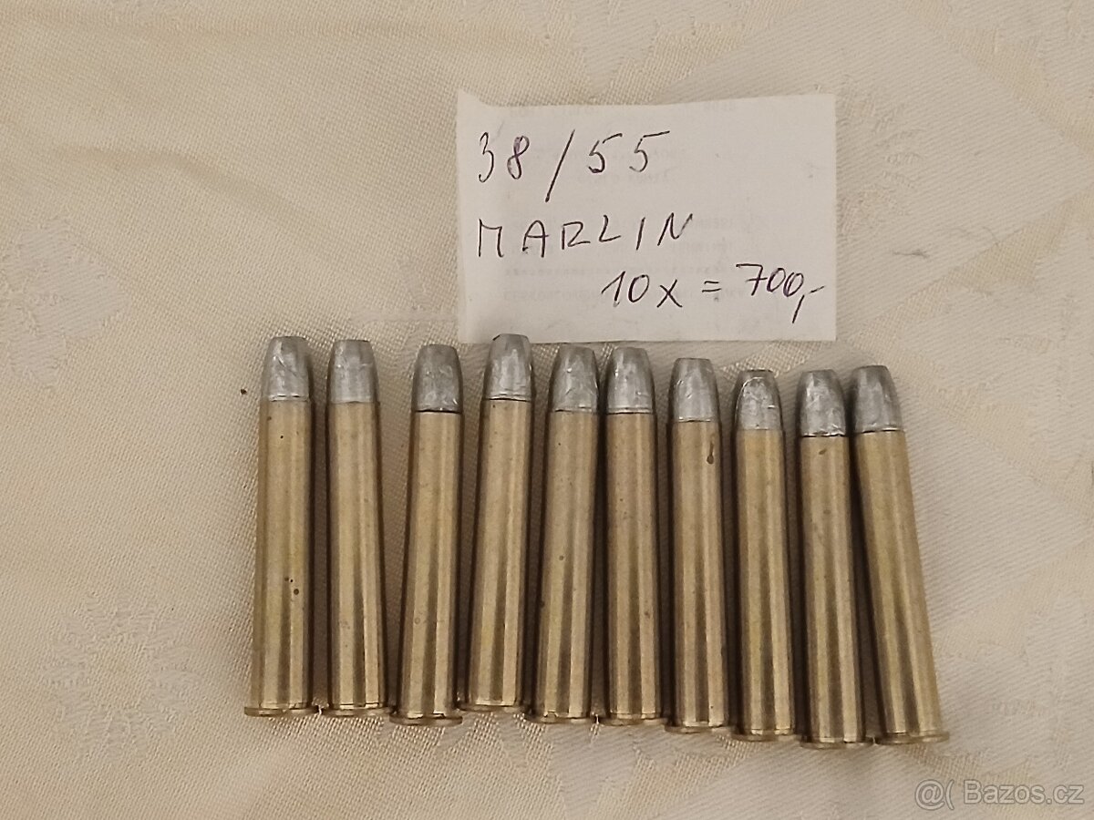 Historická munice/náboje Marlin 38/55 - 2
