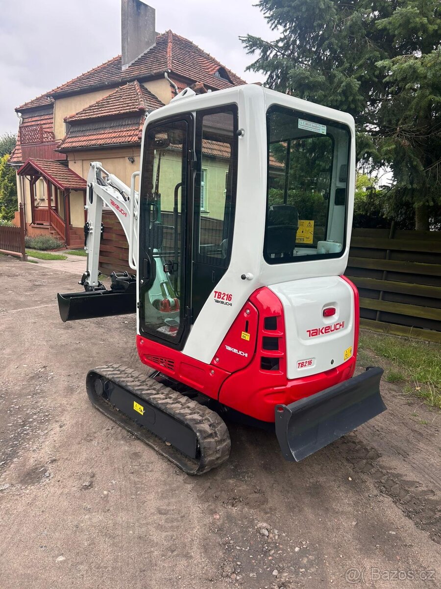 Takeuchi tb216 rok 2018 - 2