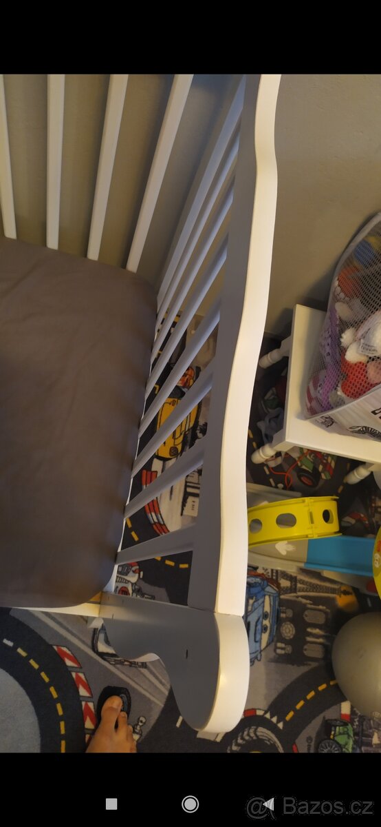 Dětská postýlka 2v1 Julka s úložným prostorem - 2