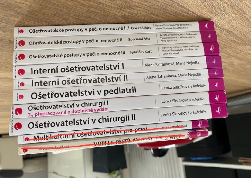 Učebnice ošetřovatelství - 2