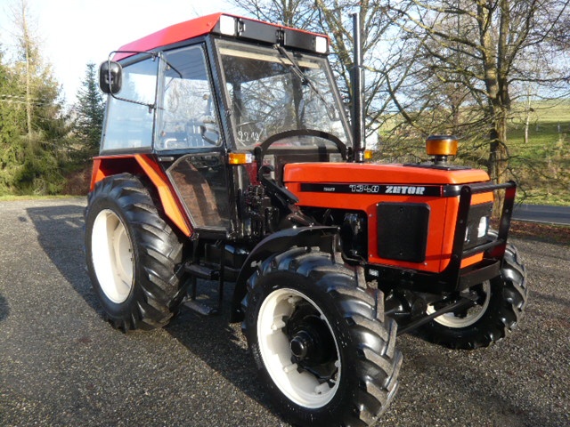 Zetor 7340 turbo, STK do 2029, + konzole humpoleckého čelníh - 2