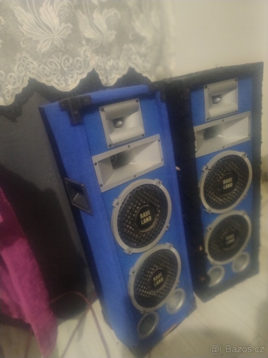 Reproduktory Rave Land X 834 L 2ks - 2