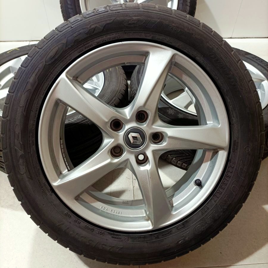 17" ALU kola – 5x114,3 – 7J x 17" ET43 - 2