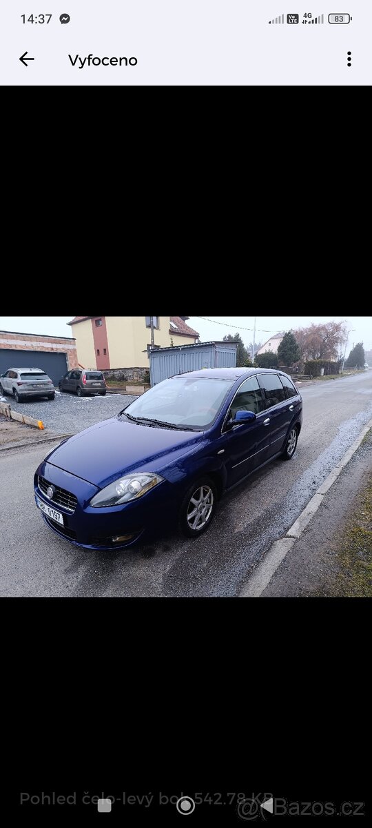 Prodám Fiat Croma 1.9 diesel Multijet 110KW - 2