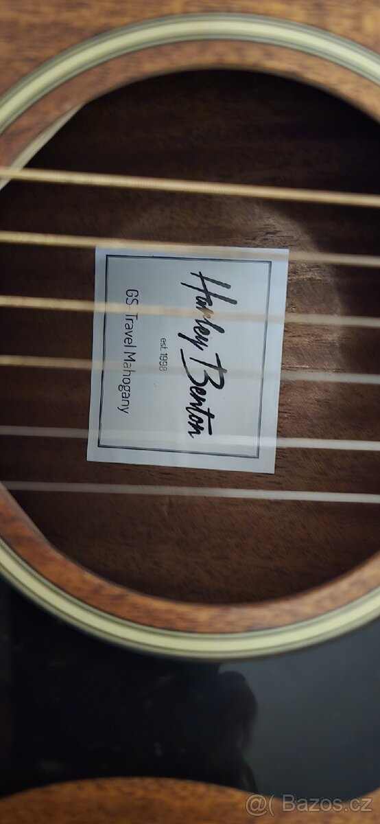 Harley Benton GS-travel mahagon - 2