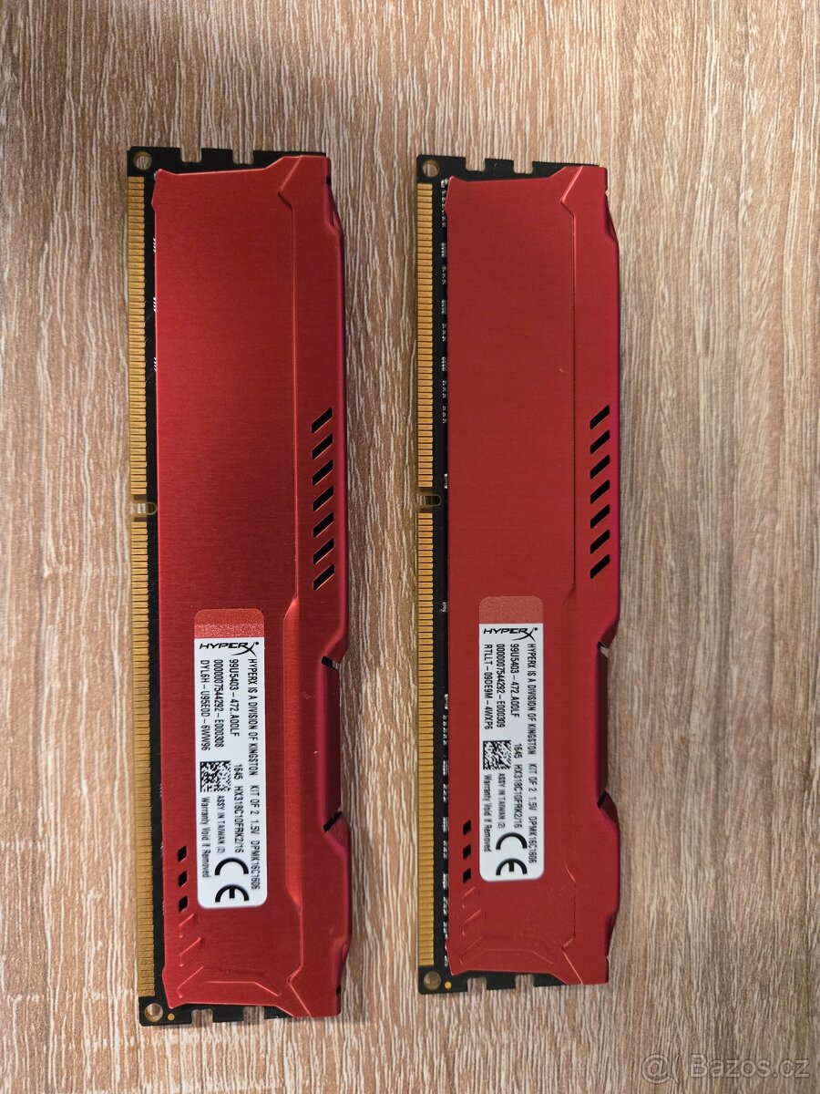 Kingston HyperX 2x8GB DDR3 - 2
