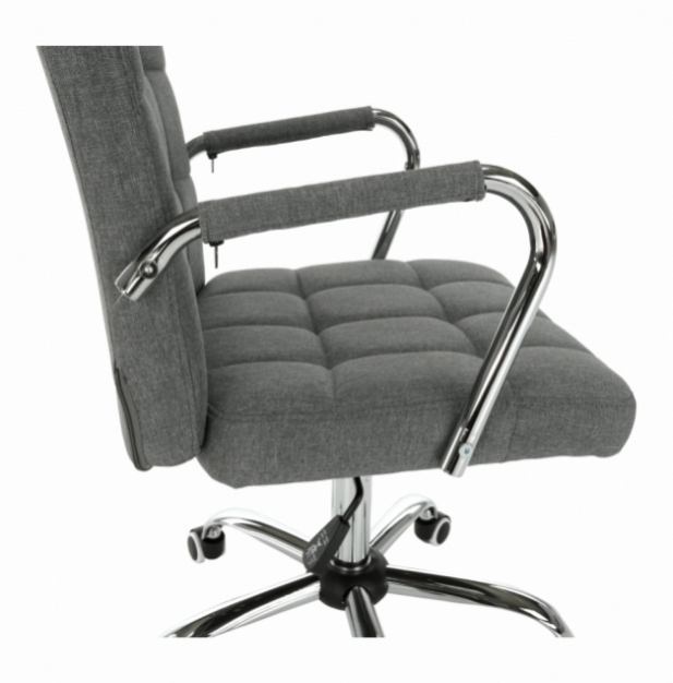 Kancelářské křeslo, kancelářská židle, šedá, MORGEN - 2
