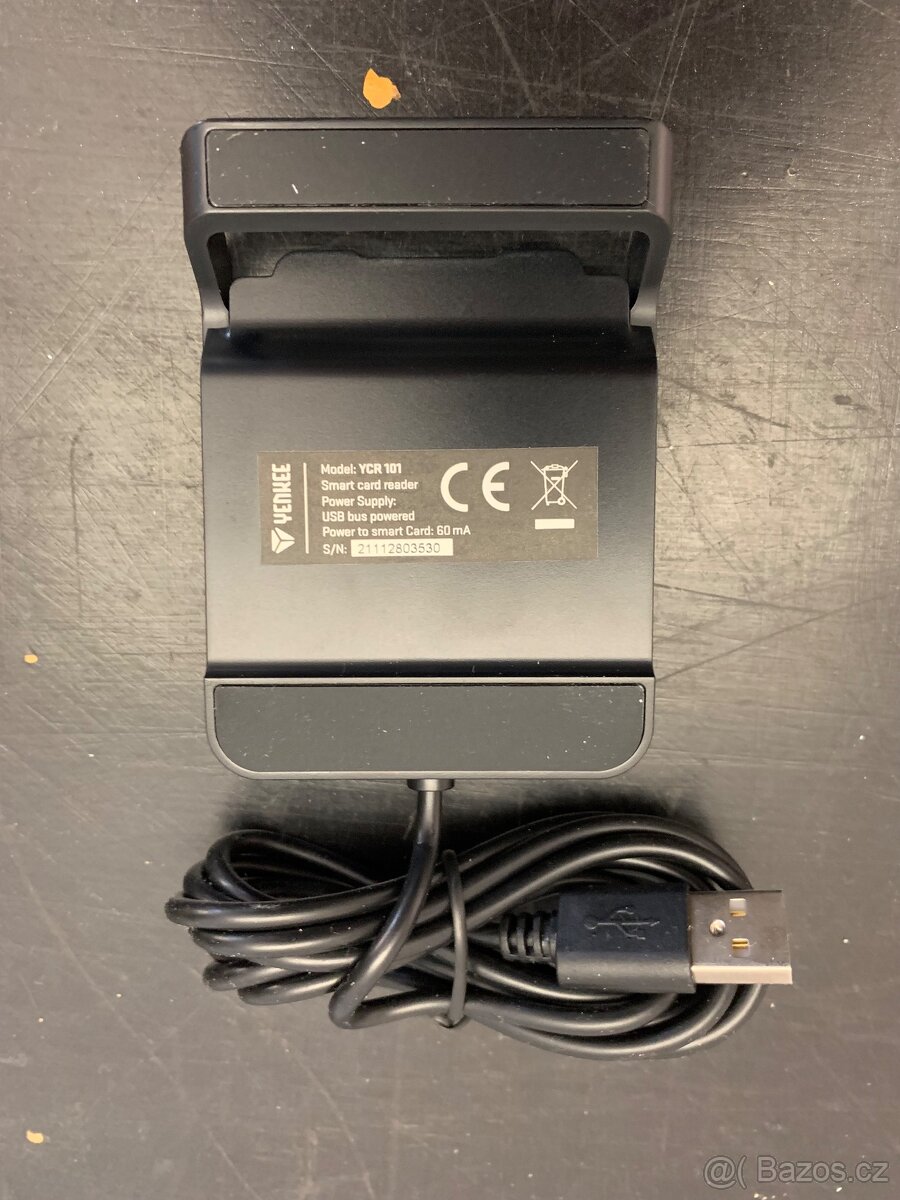 ČIPOVÁ ČTEČKA, ČTEČKA OBČANEK OP, YENKEE YCR 101 - 2