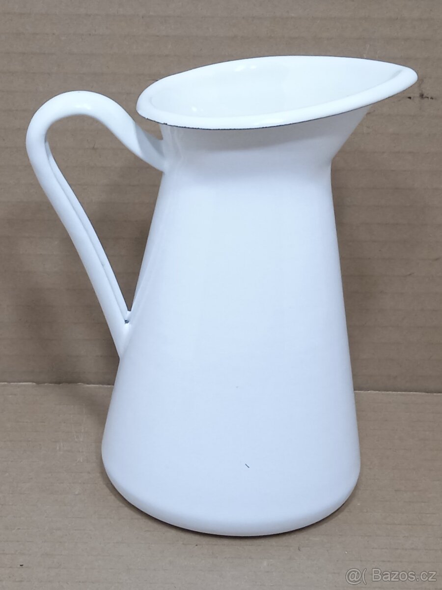 Retro smaltovaný džbánek - 2