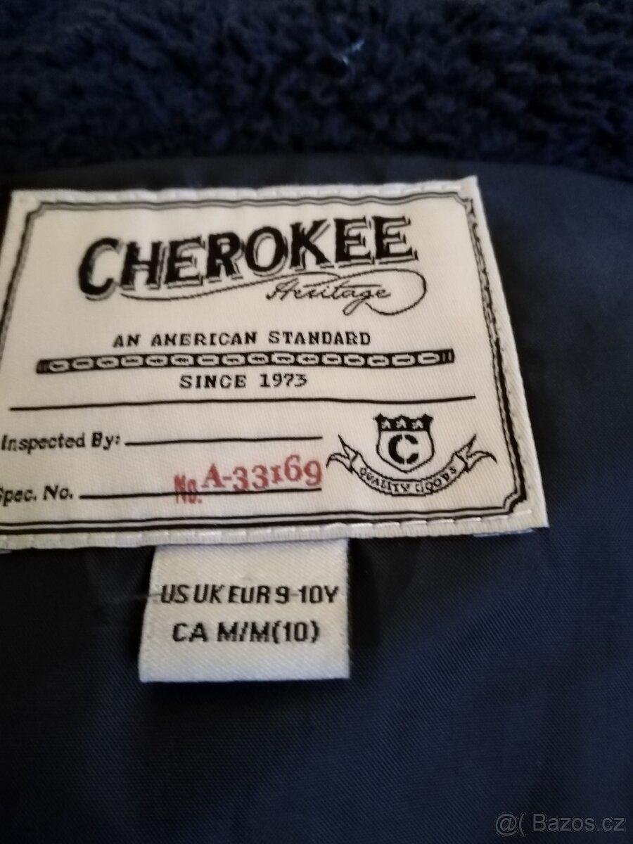 Chlapecká vesta CHerokee velikost 9-10let - 2