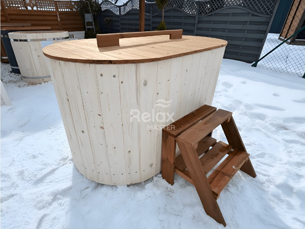 Koupací káď pro 2 ze smrku - 2