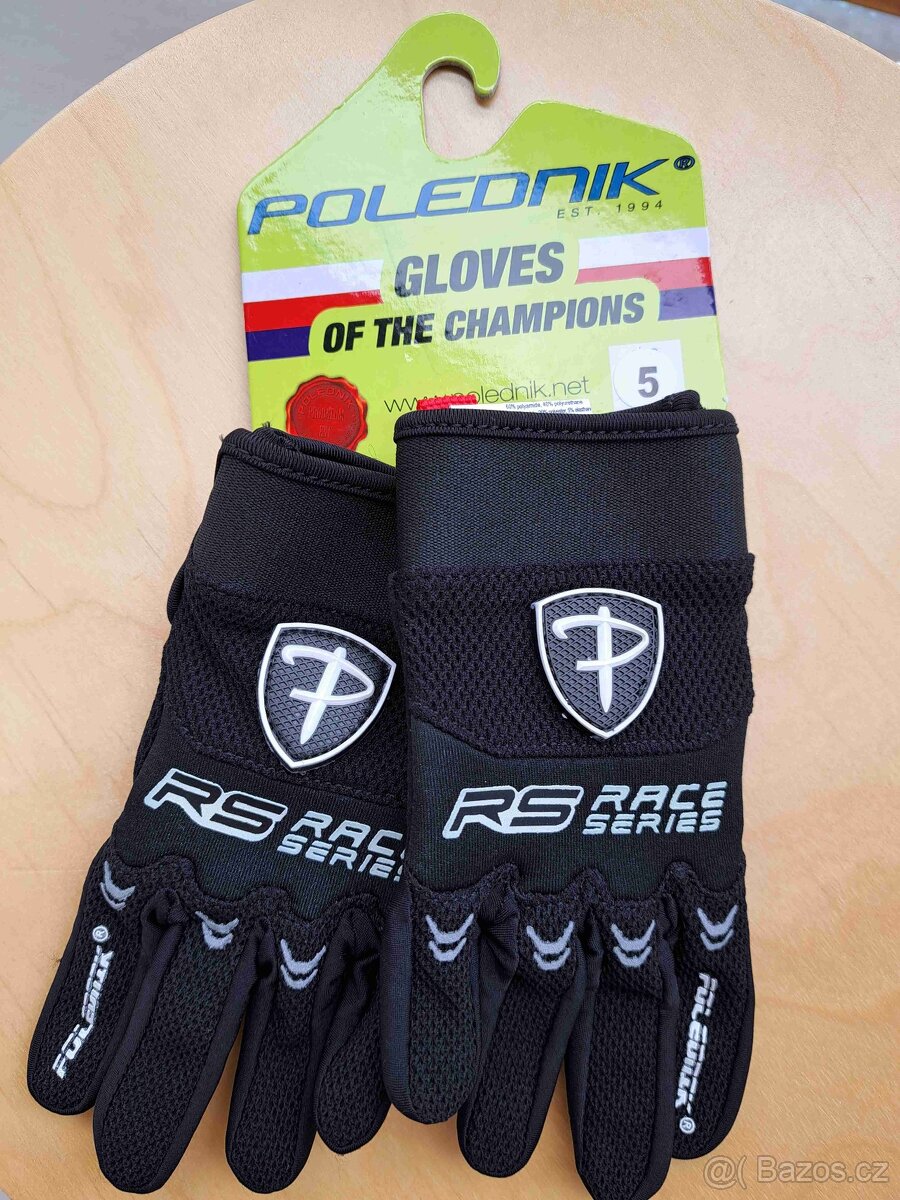 Poledník rukavice rs race series vel. 5 - 2