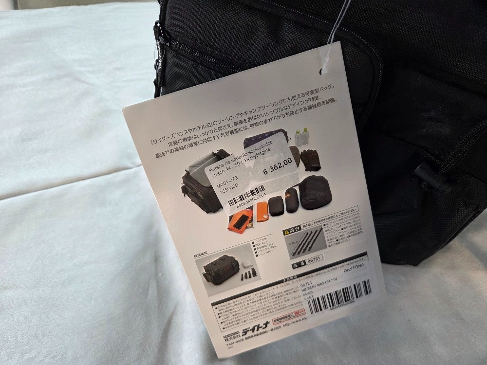 Brašna na sedadlo spolujezdce - 2