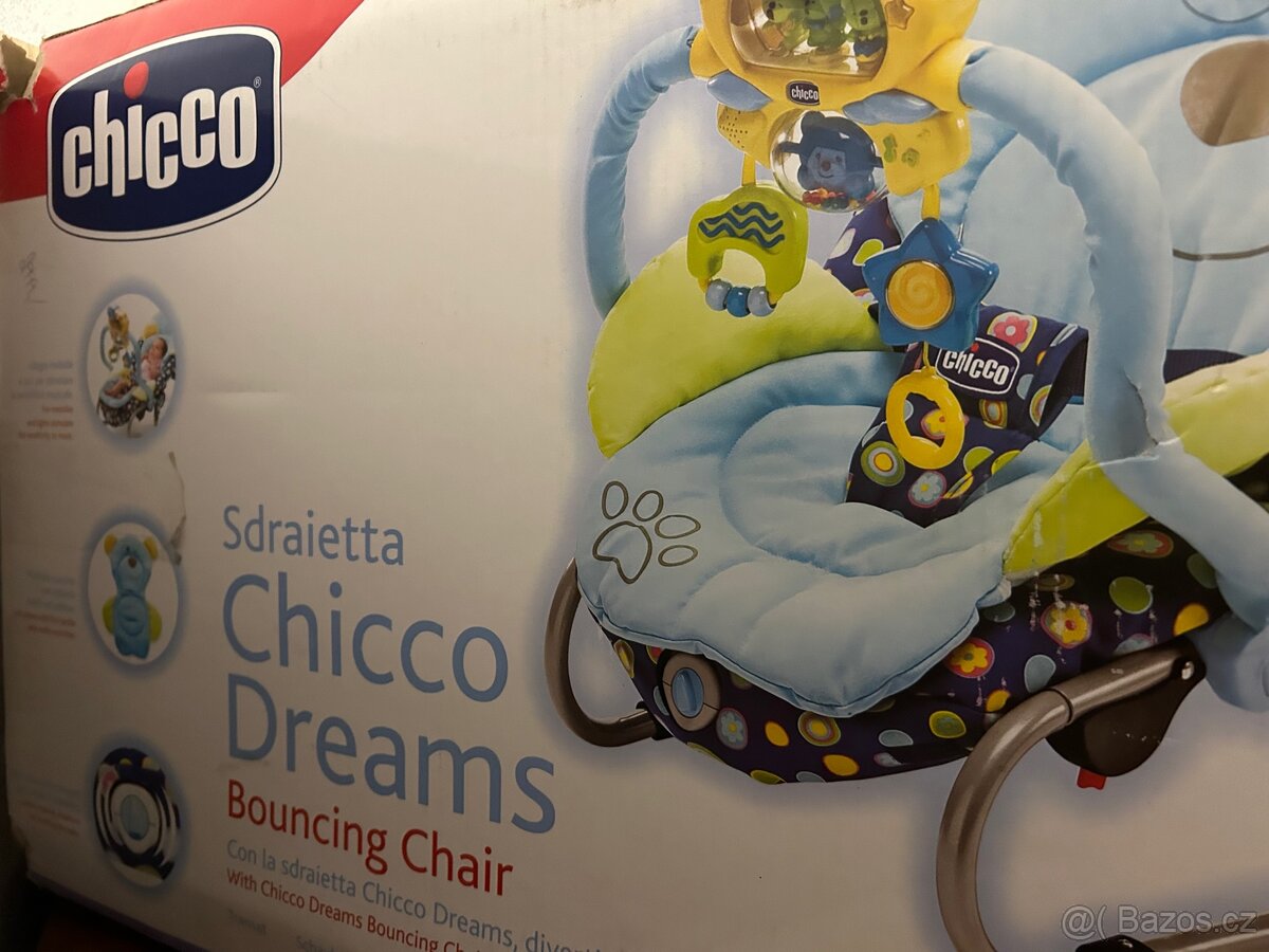 Chicco houpátko - houpací lehátko - 2
