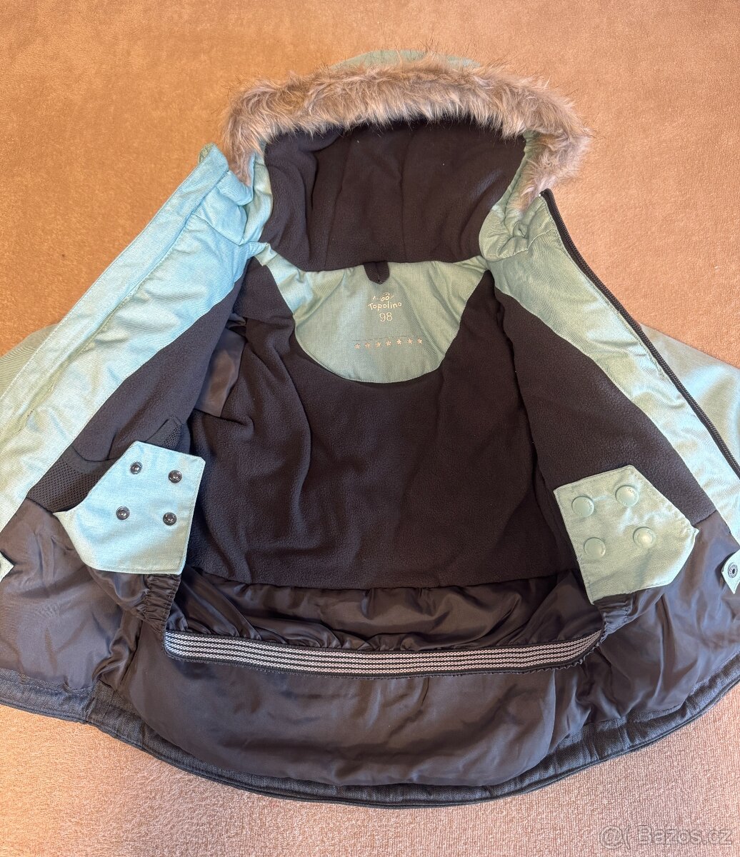 Zimní bunda Topolino vel. 98 - 2