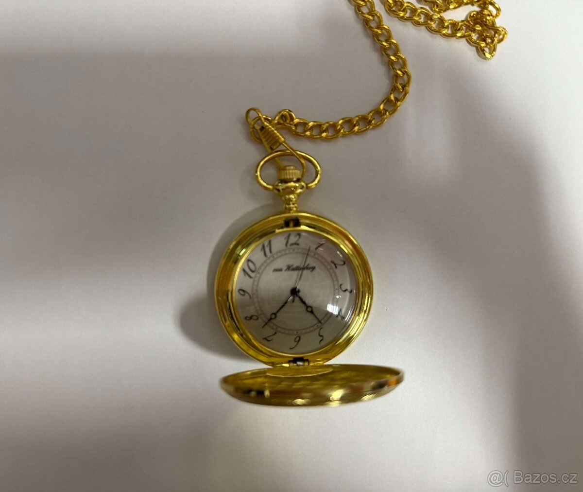 Hodinky cibule zlaté barvy - 2
