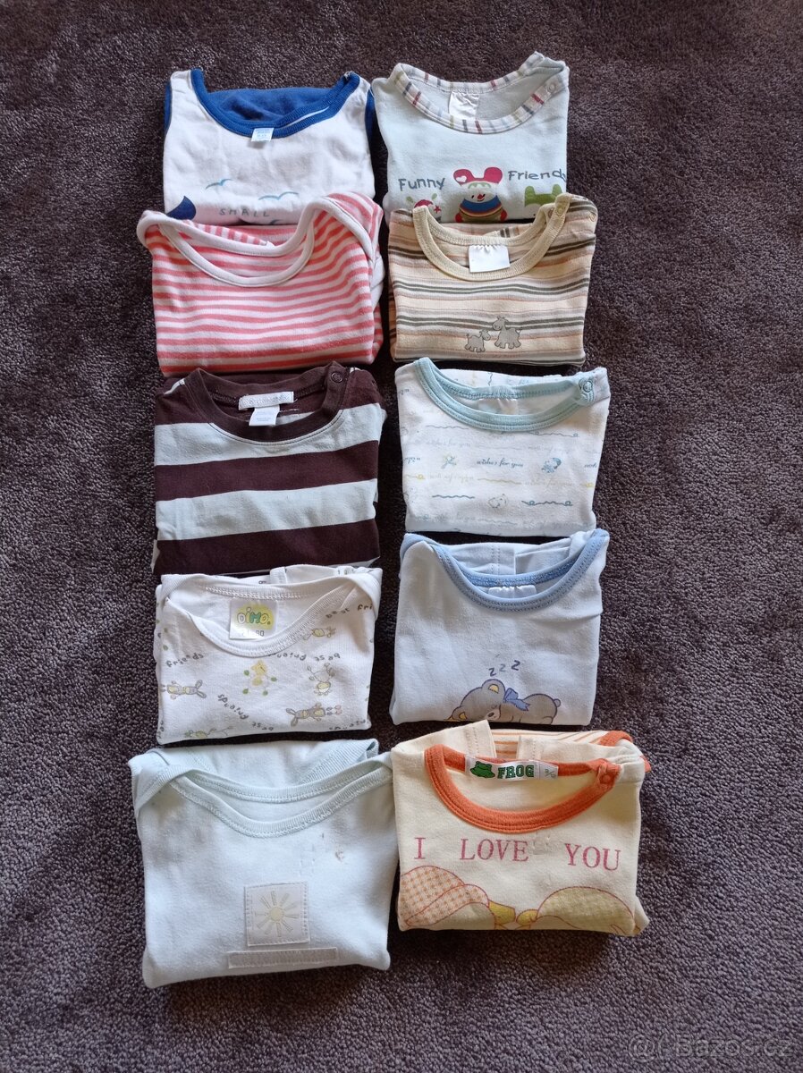 Body 74/80, 6-12 měs., 9-12 měs. - 2