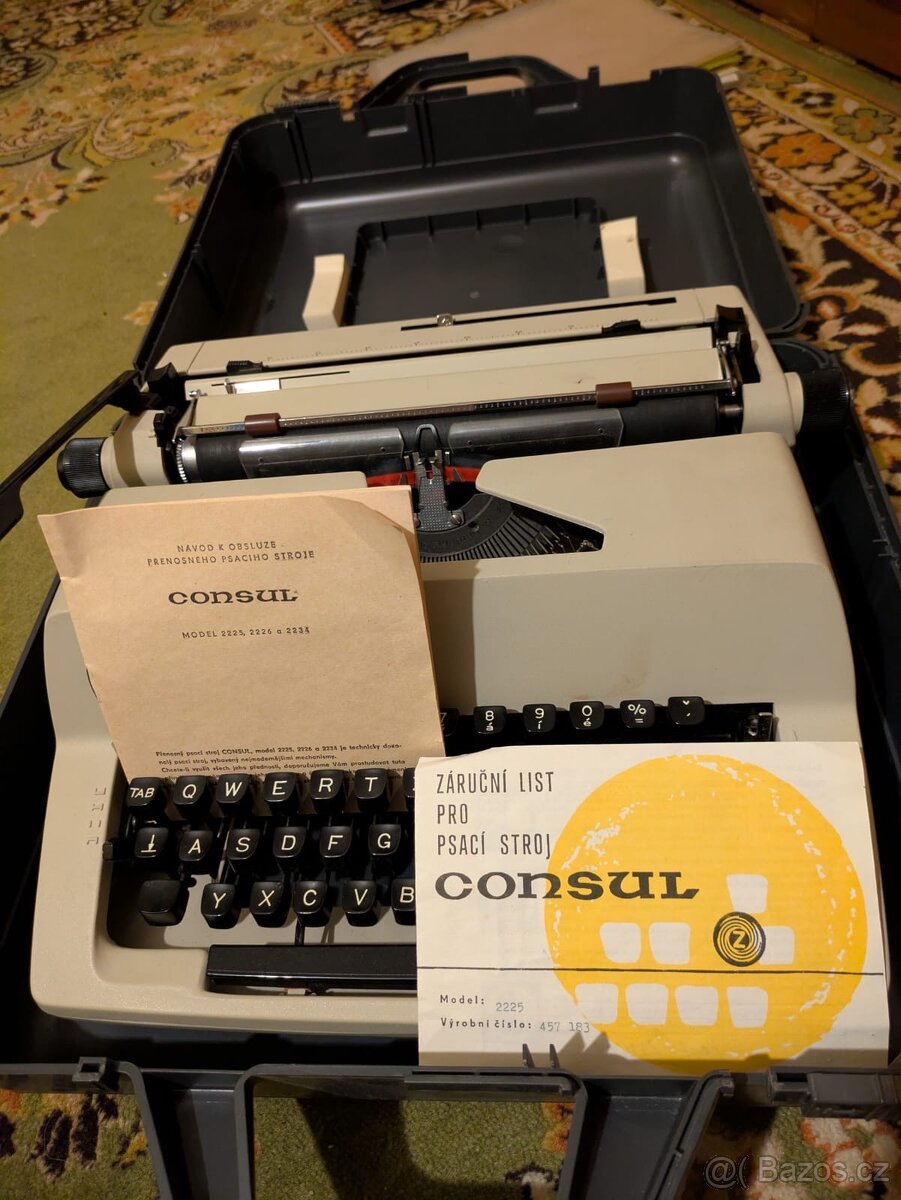 Psací stroj Consul - 2