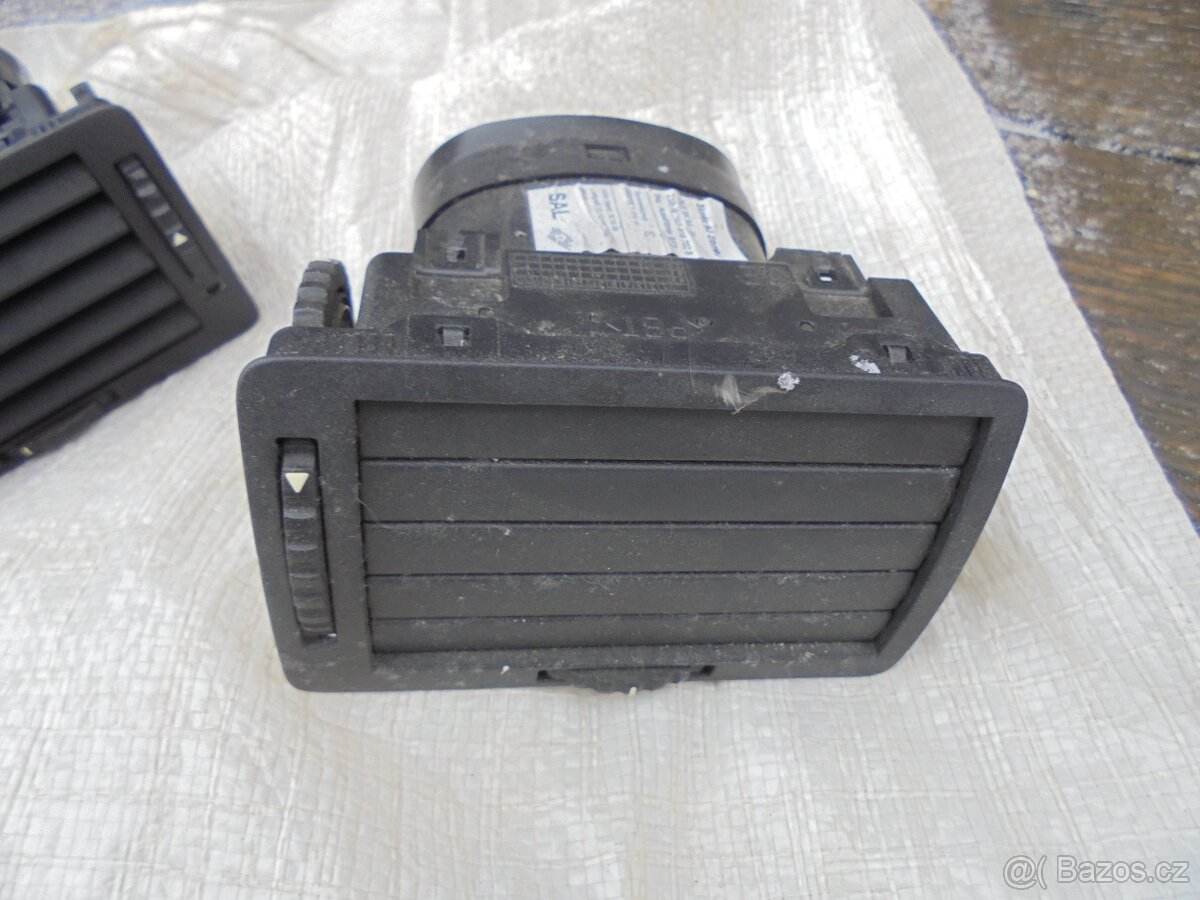 výdechy topení Octavia 1. - 2