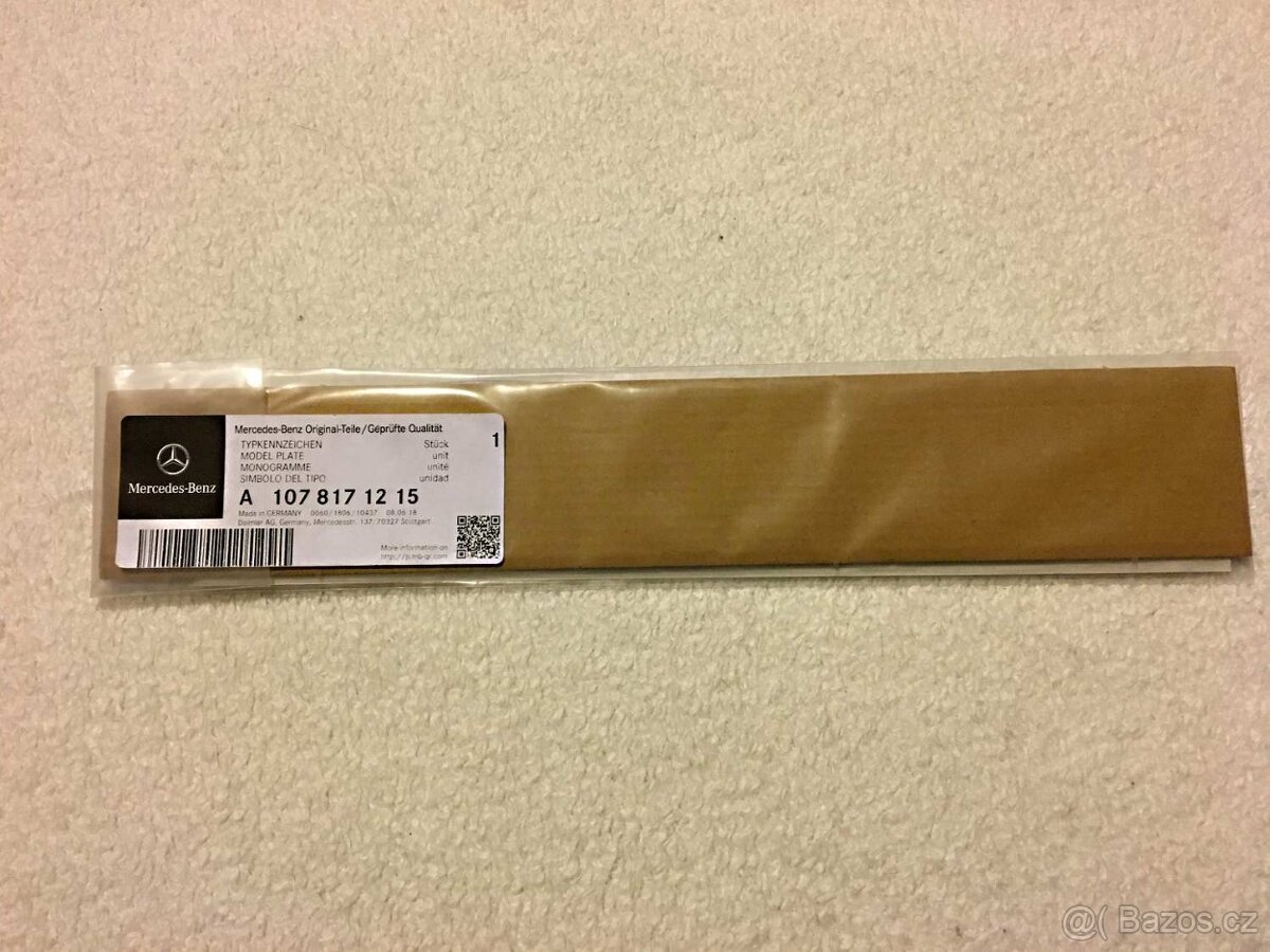 Mercedes označení 300SL nové - 2