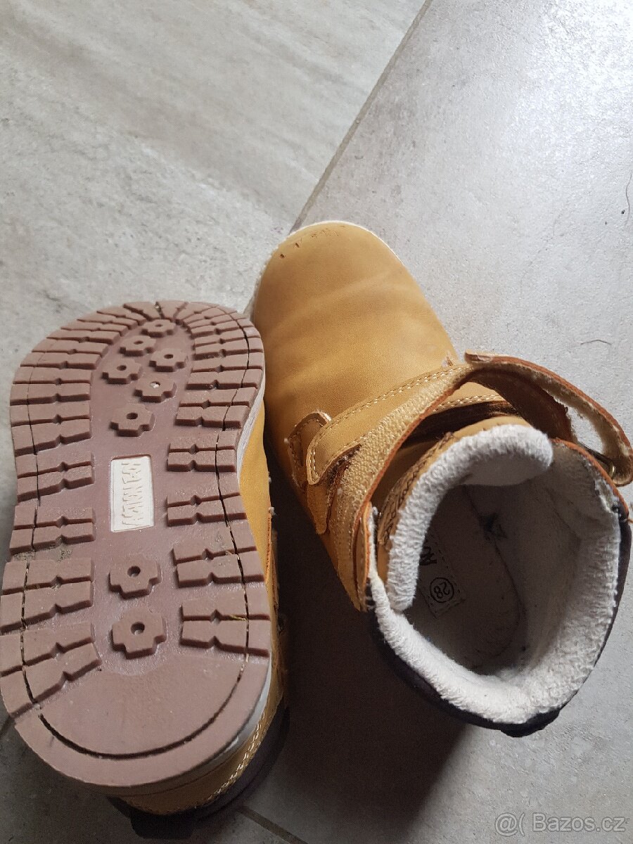 Kotníkové zimní boty vel.28 - 2