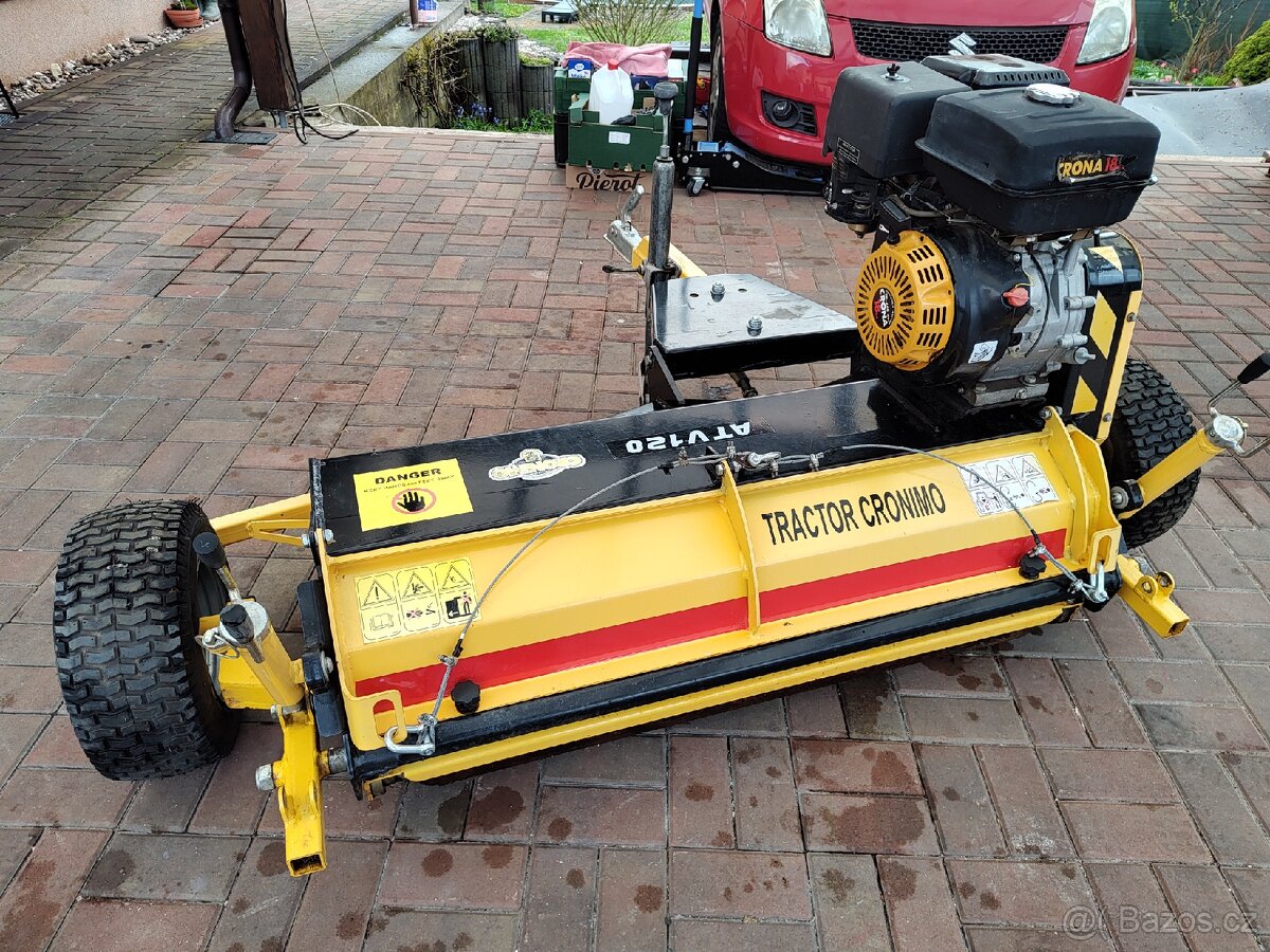 Vlečená mulcovačka - 2