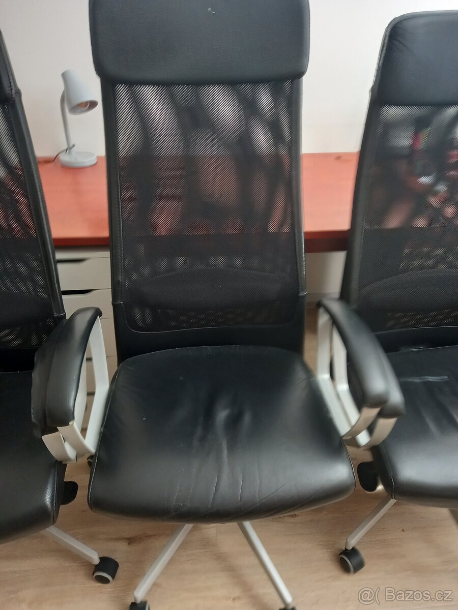 3x židle k psacímu stolu - 2