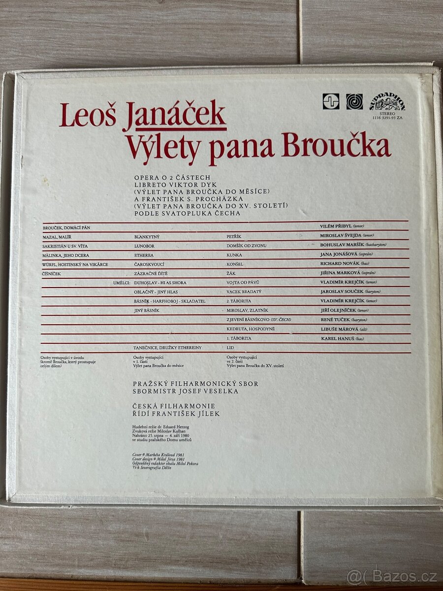 Leoš Janáček, Výlety pana Broučka - 2