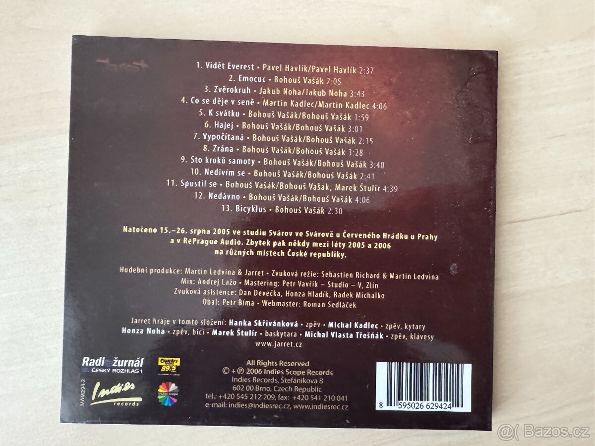 CD - Jarret, Vztahem zapni - 2