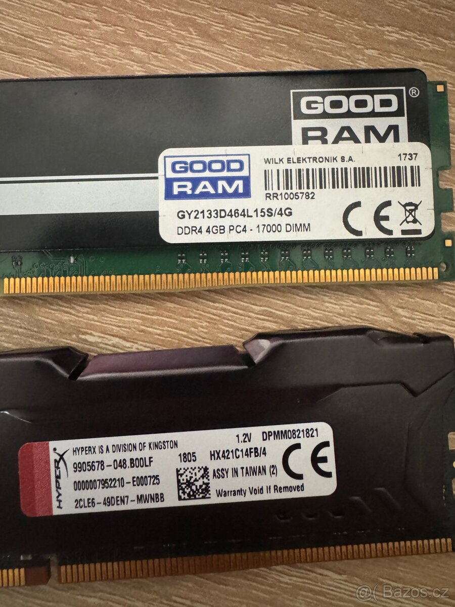 2x4GB DDR4 - 2