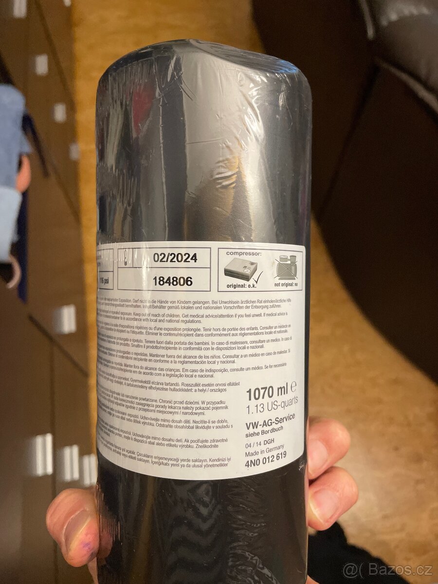 Opravná sada pneu, sealant, Audi original - 2