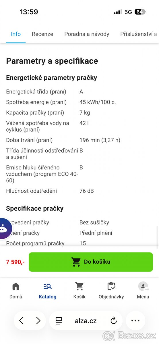 Gorenje úzká pračka - 2