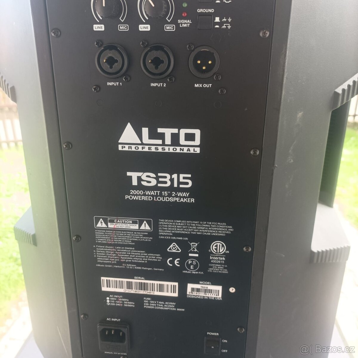 ALTO TS 315 2ks + ALTO TS315S 4ks - 2