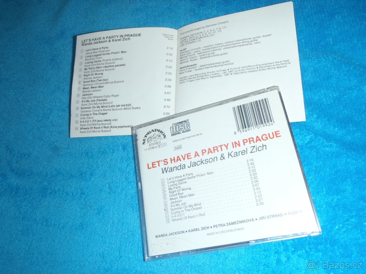 CD Wanda Jackson & Karel Zich Let's Have A Party - 2