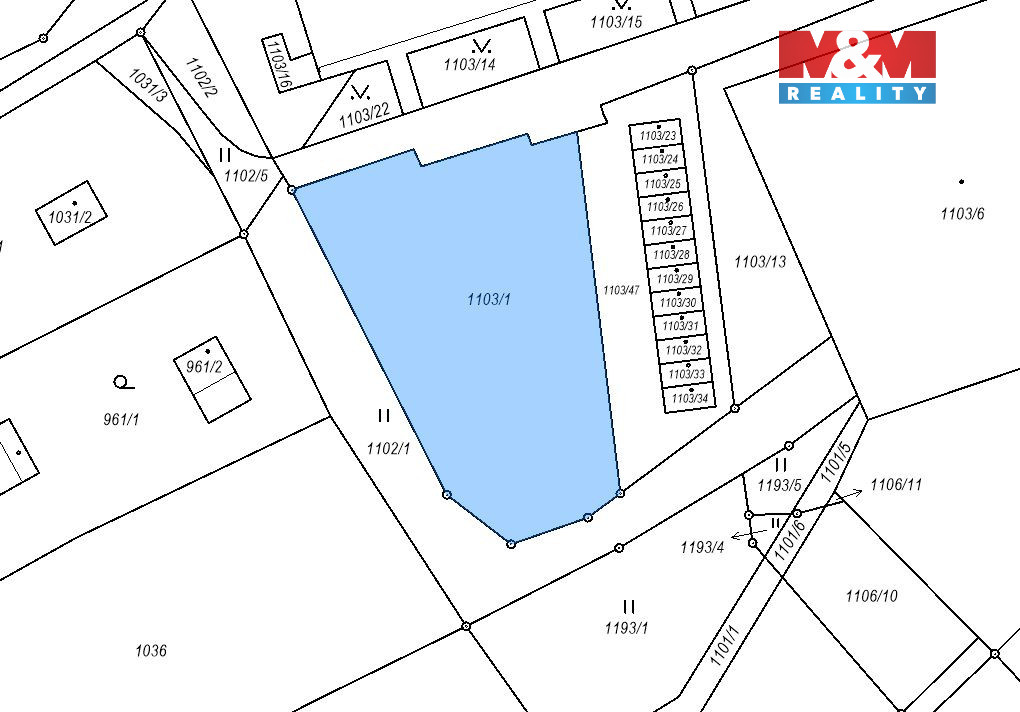 Prodej pozemku, 1336 m², Raspenava, ul. Moskevská - 2