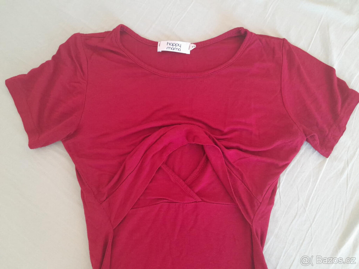 Kojící a těhotenské tričko - 2
