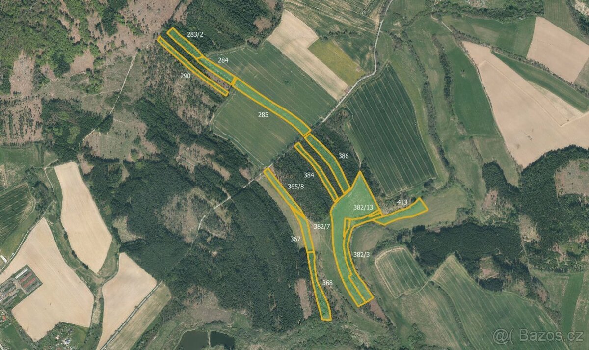 Zemědělská půda, prodej, Mlýny, Tábor - 2