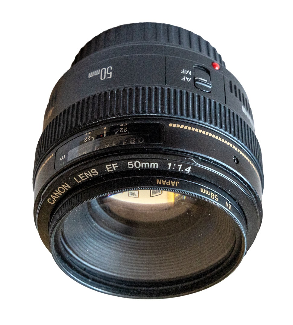CANON EF 50mm f/1,4 USM v TOP stavu - - 2