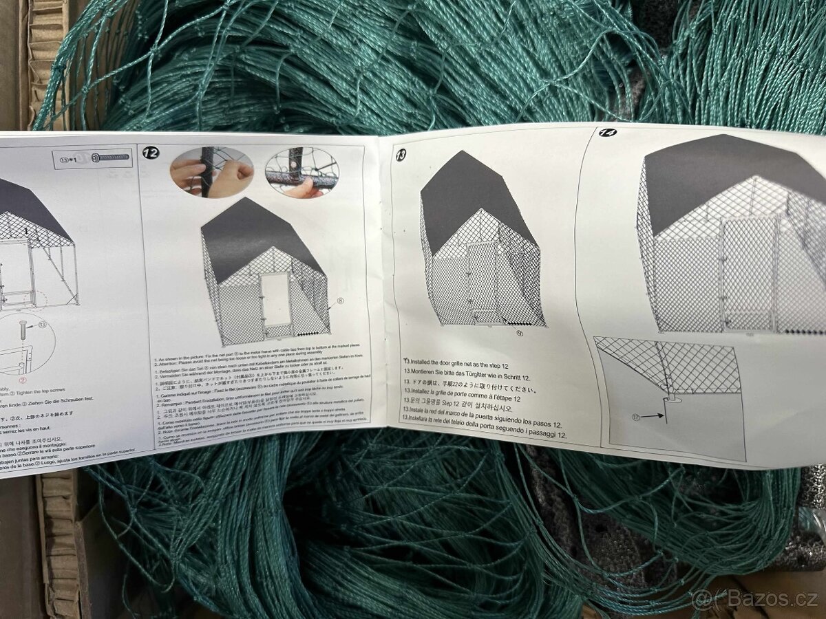 Venkovní voliéra / kurník pro slepice a králíky - 2